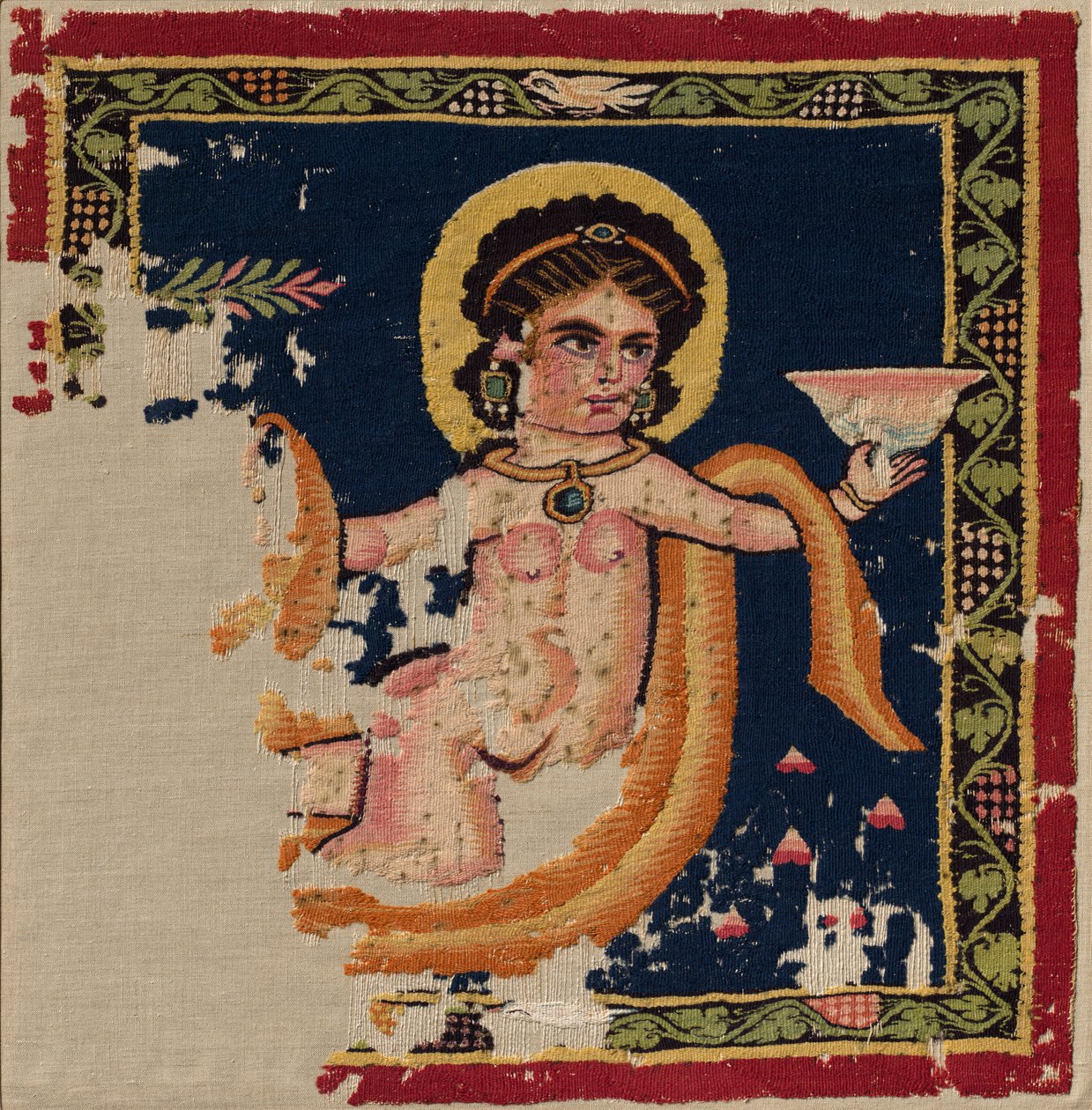 Nereid Sea-Nymph from a Hanging, konec 300-400s. od Unbekannt