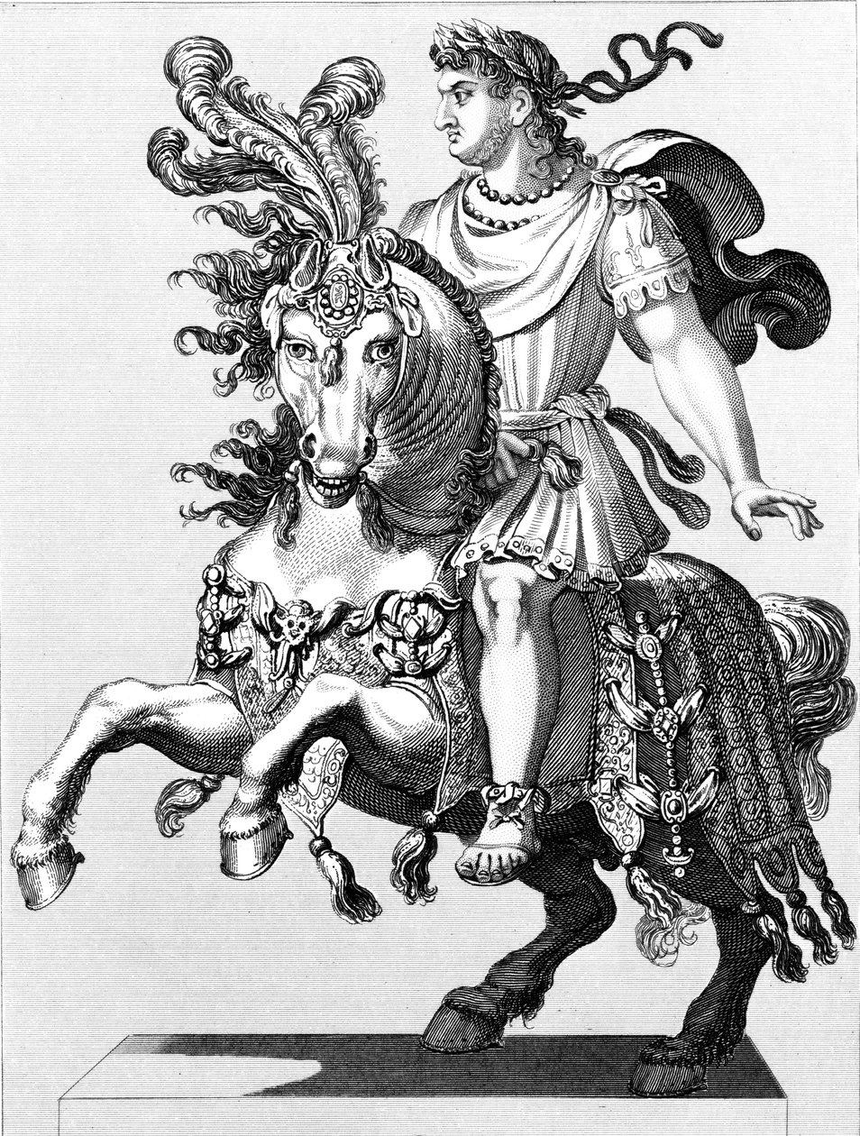 Nero, římský císař 1. století, 1850 od Unbekannt