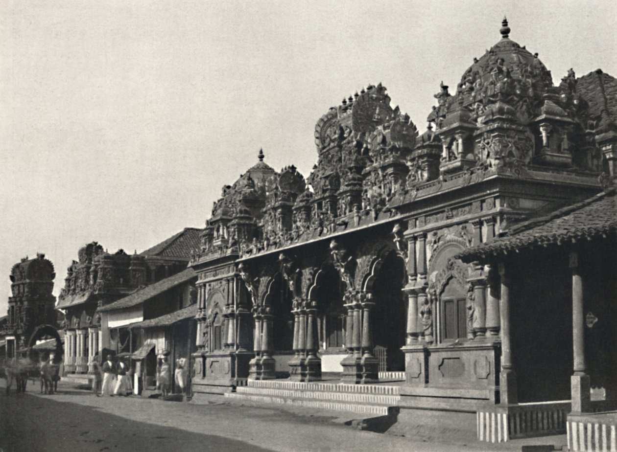 Nový hinduistický chrám Pithat, Colombo, 1926 od Unbekannt