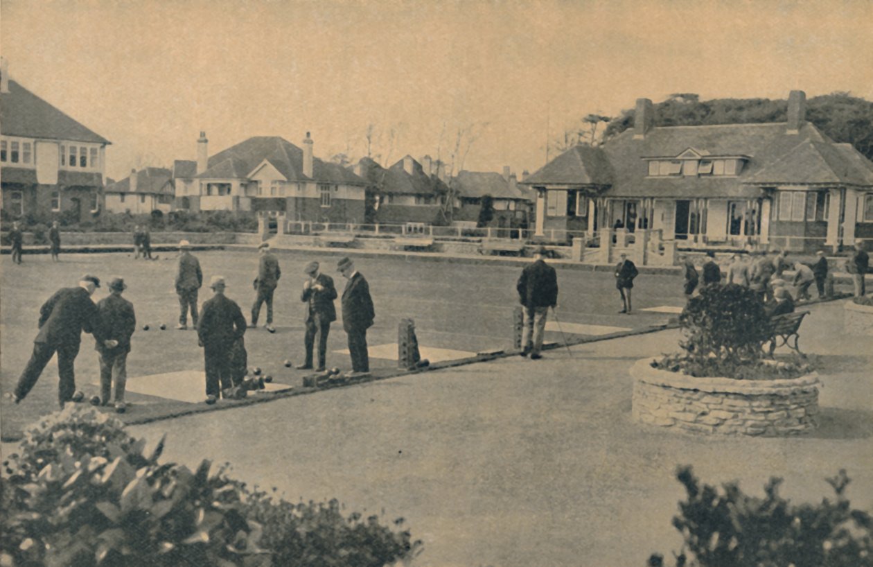 New Bowling Green, Woodland Avenue, Boscombe, 1929 od Unbekannt