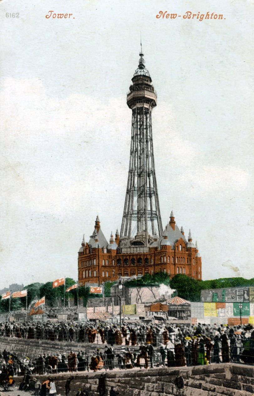 New Brighton Tower, Wallasey, Cheshire, c1898-c1921 od Unbekannt