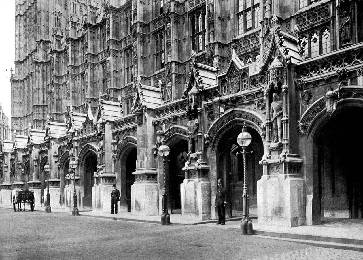 New Palace Yard, Westminster, Londýn, c1905 od Unbekannt