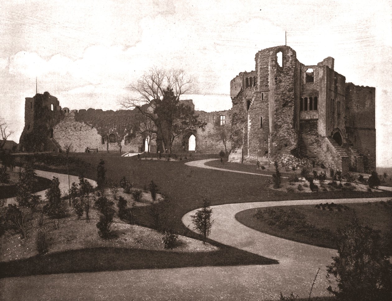 Hrad Newark, Nottinghamshire, 1894. od Unbekannt