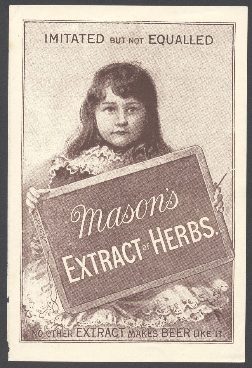 Newball and Mason Extract of Herbs, 1890s od Unbekannt