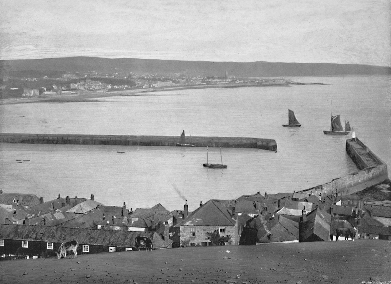 Newlyn, poblíž Penzance, c1896 od Unbekannt