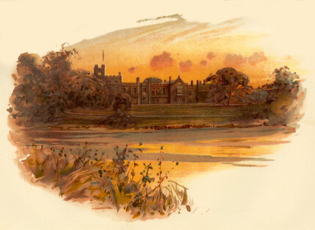 Newstead Abbey, Nottinghamshire, c1890. od Unbekannt