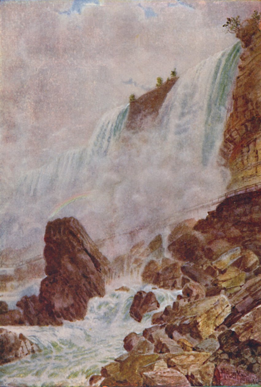 Niagarské vodopády, 1924 od Unbekannt
