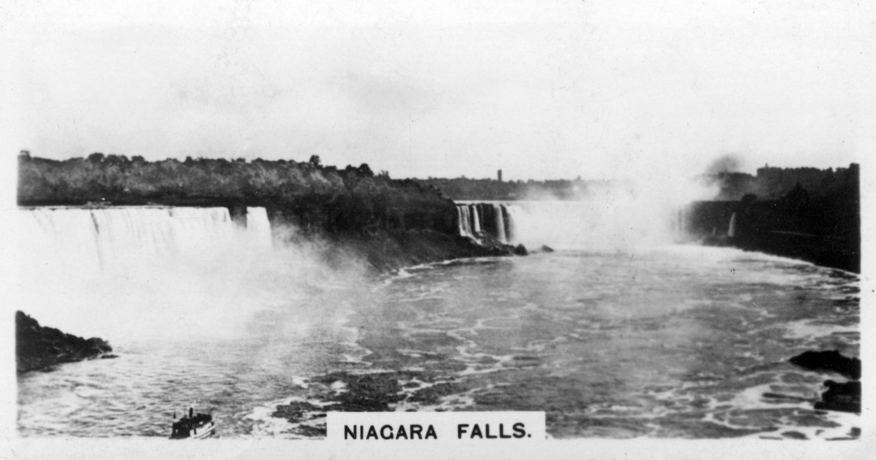 Niagarské vodopády, Kanada, 20. léta 20. století od Unbekannt