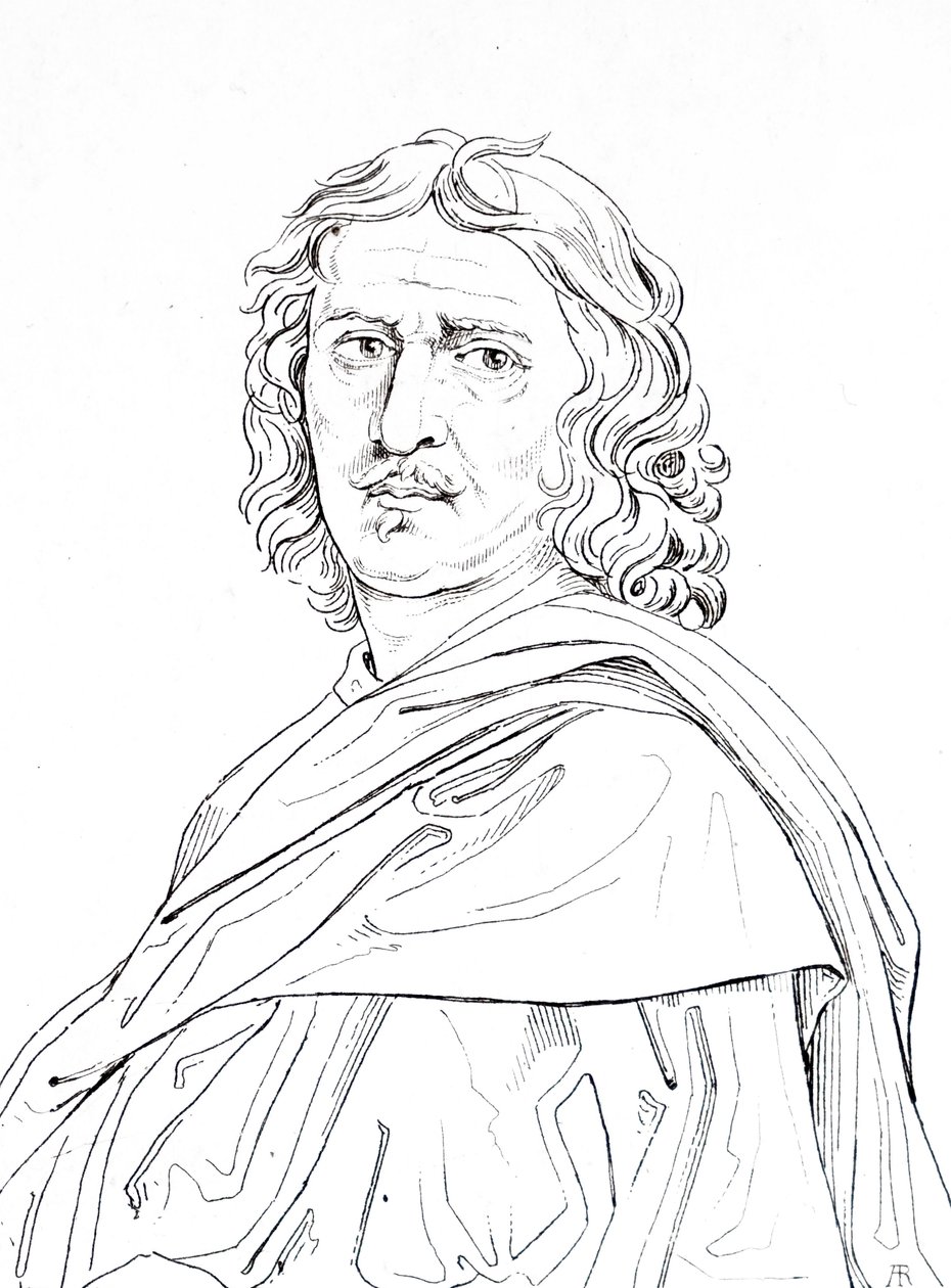 Nicholas Poussin. od Unbekannt