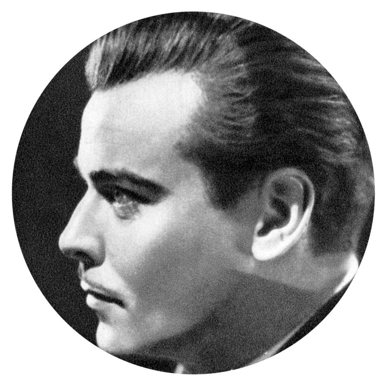 Nils Asther, švédský divadelní a filmový herec dánského původu, 1934-1935 od Unbekannt