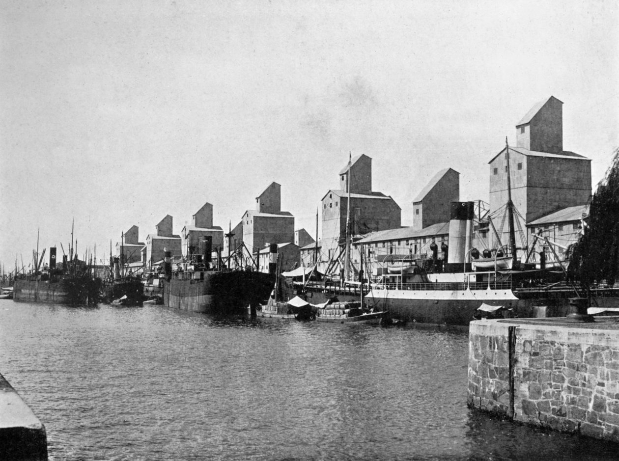 Dock a obilné výtahy č. 2, Buenos Aires, Argentina od Unbekannt