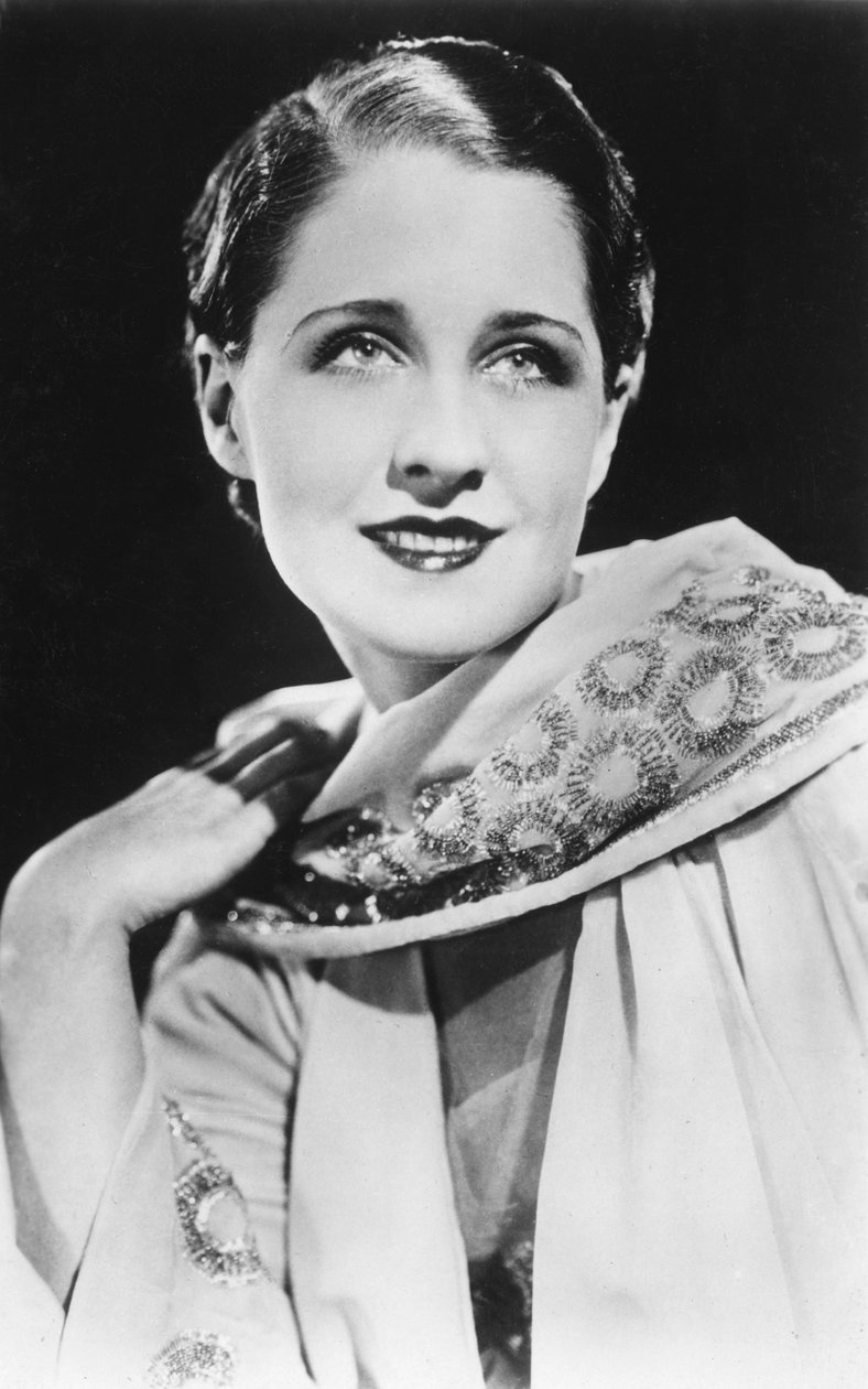 Norma Shearer 1902-1983, americká herečka kanadského původu, 20. století od Unbekannt