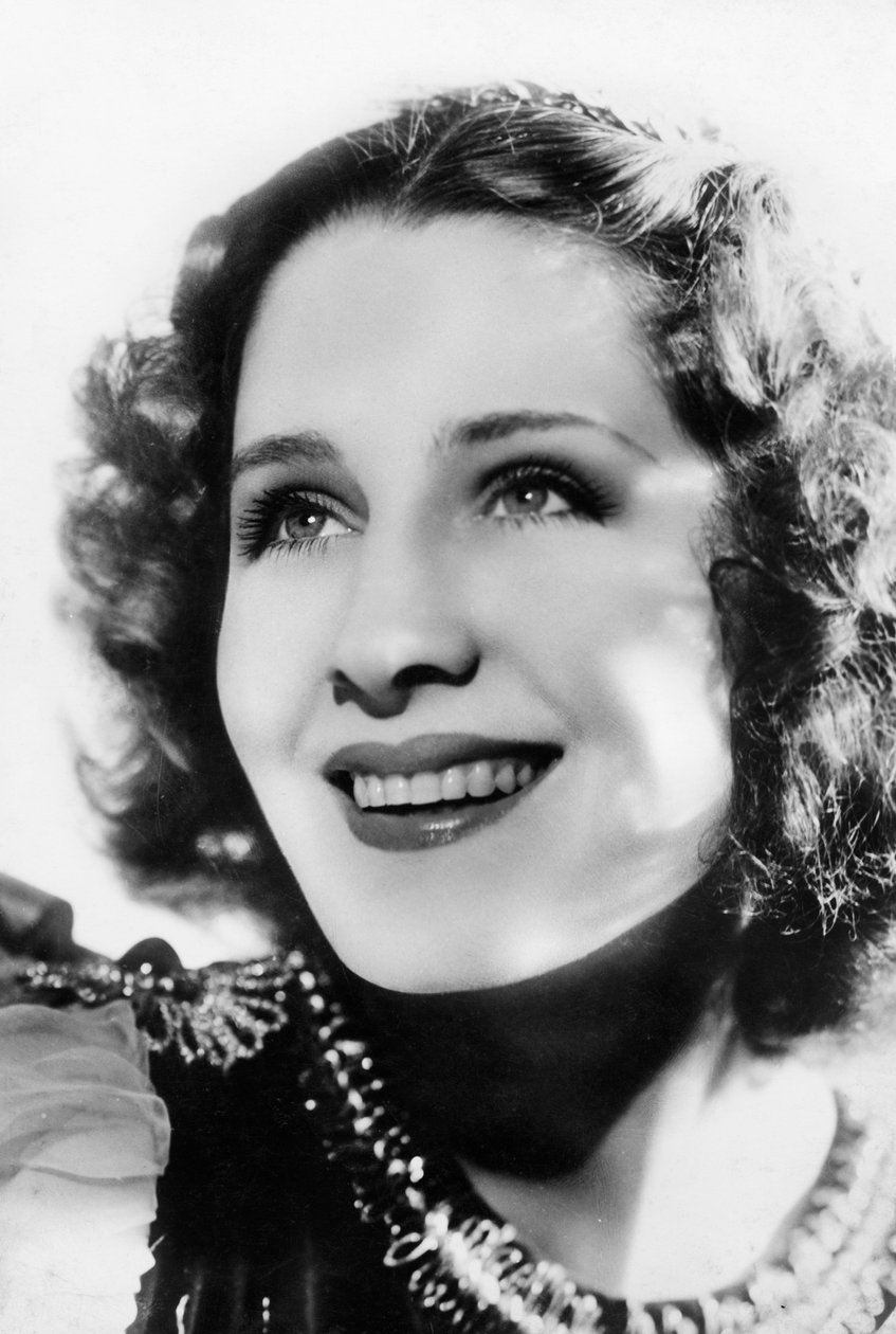 Norma Shearer 1902-1983, kanadská herečka, c1930-c1940 od Unbekannt
