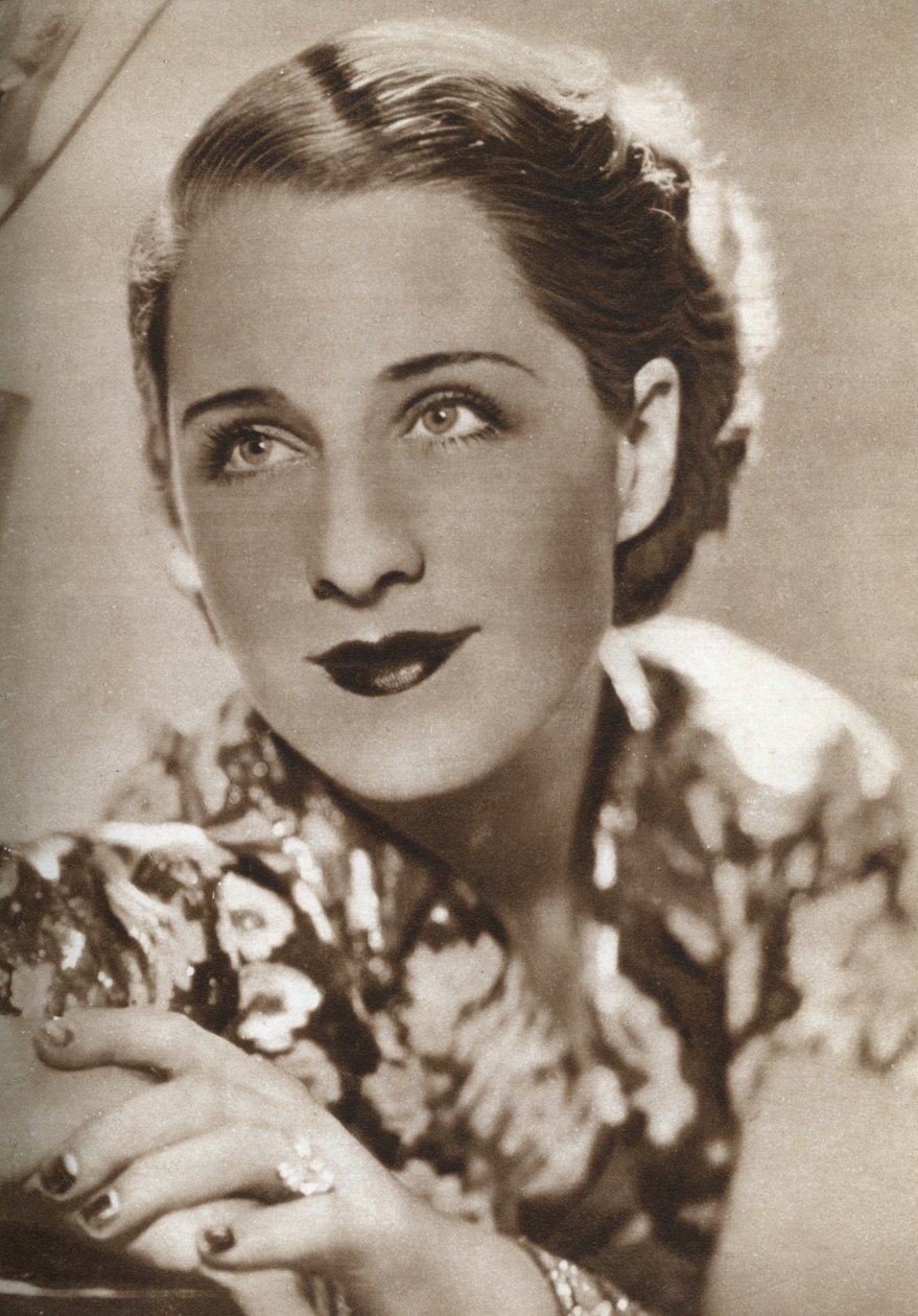 Norma Shearer , kanadská herečka, 1933 od Unbekannt