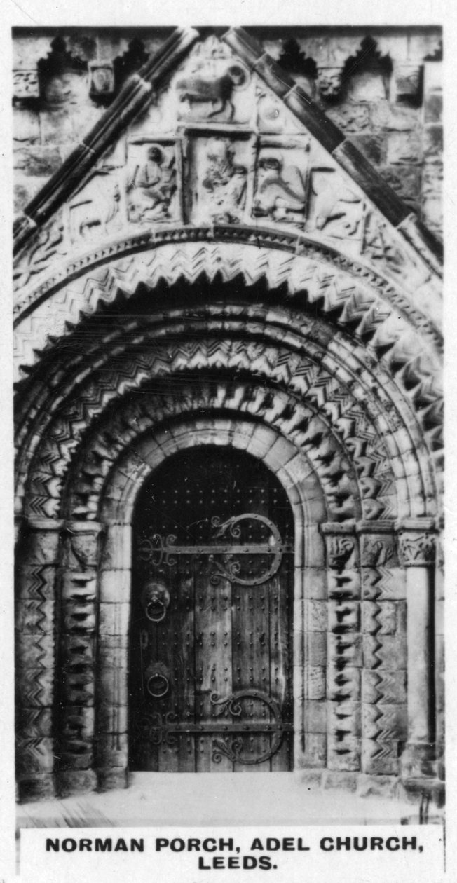 Norman Porch, Adel Church, Leeds, 20. léta 20. století od Unbekannt
