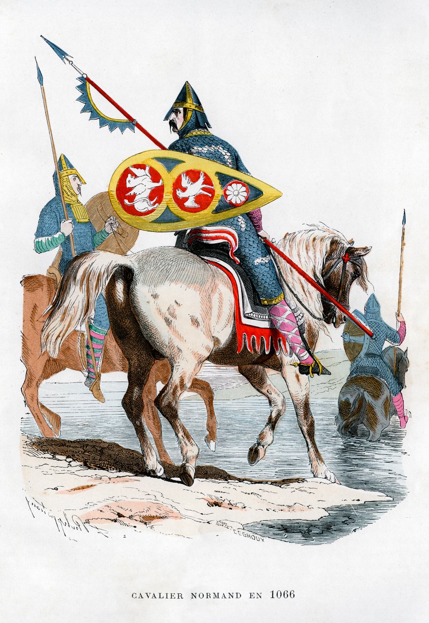 Normanská jízda, 1066 1882-1884 od Unbekannt
