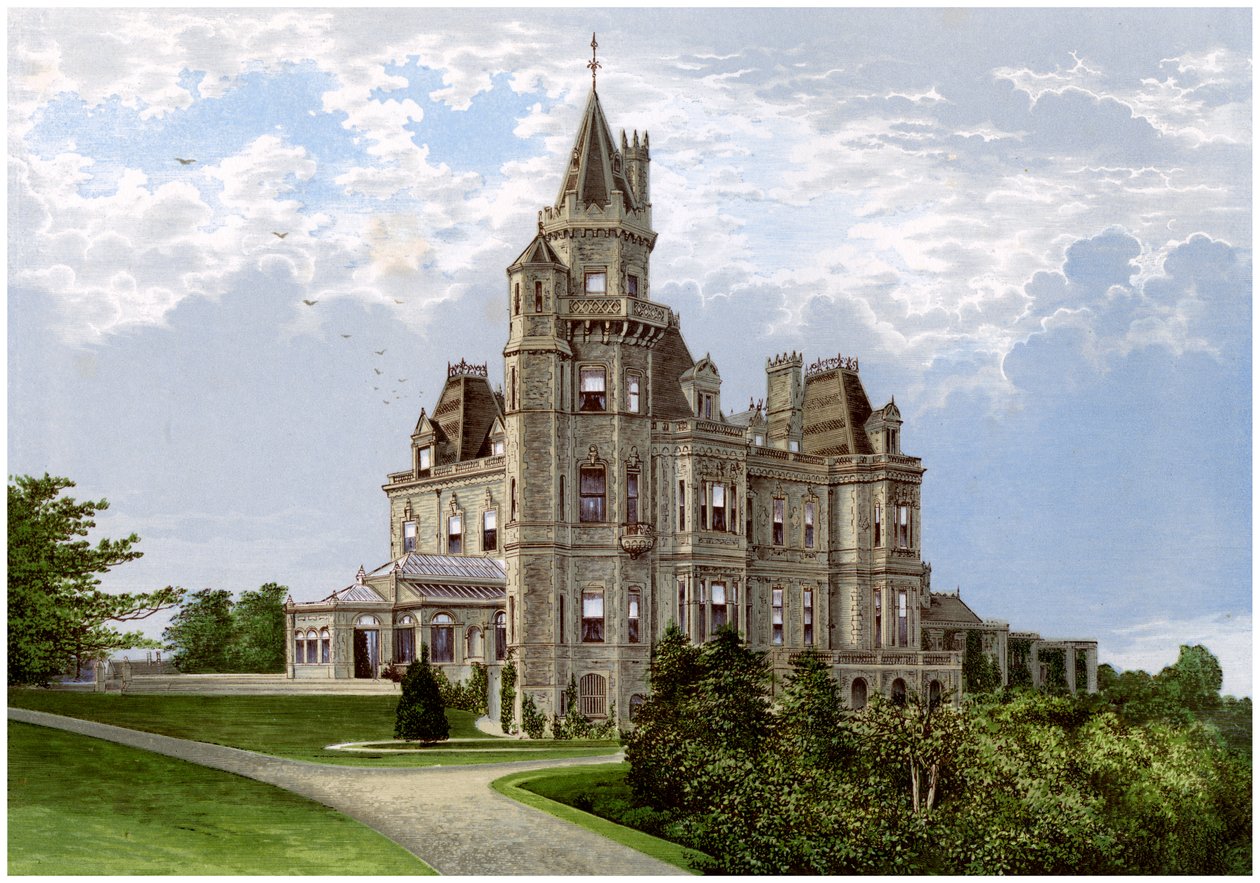 Normanhurst, Sussex, domov rodiny Brassey, c1880 od Unbekannt