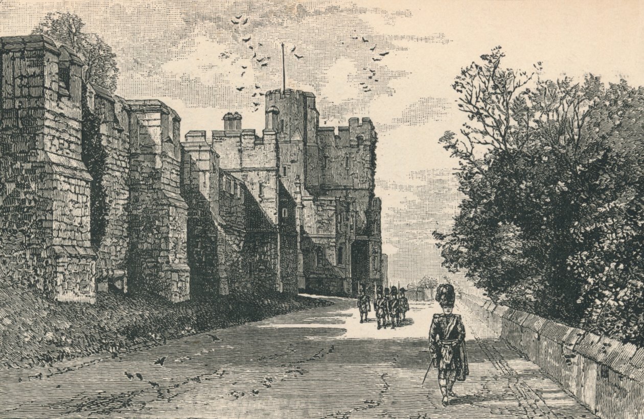 Severní terasa a Winchester Tower, 1895 od Unbekannt