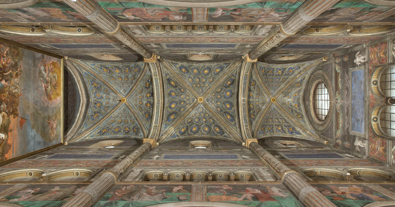 North Transept Volte, Katedrála Santa Maria Assunta, Duomo, Cremona, Lombardie, Itálie (foto) od Unbekannt