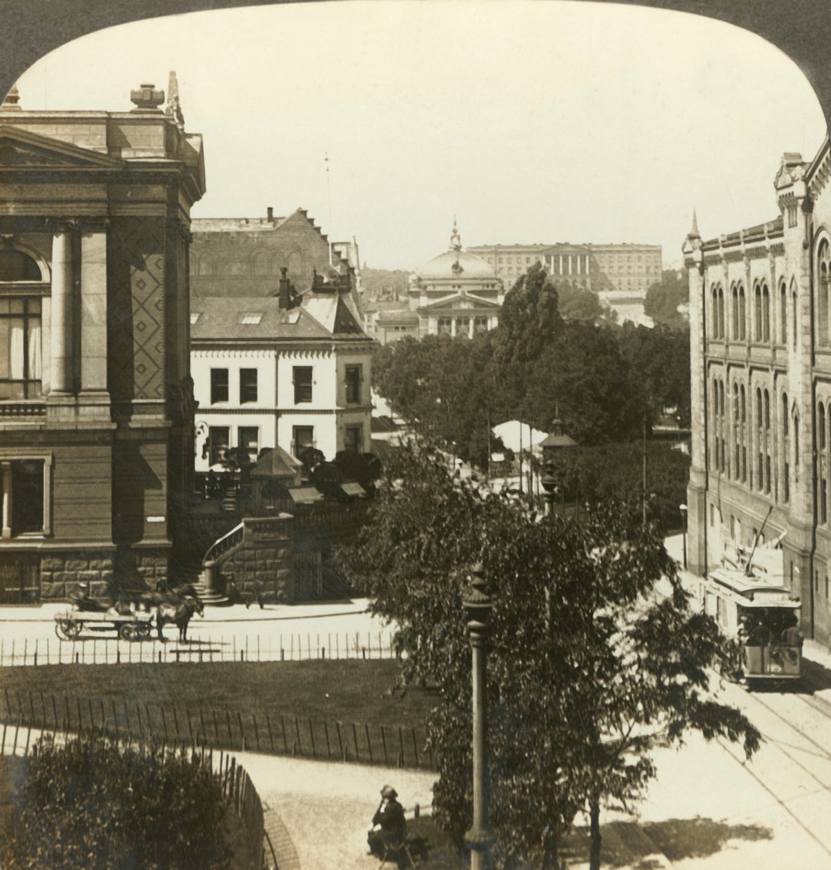 Hlavní město Norska, Christiania, Norsko, c1905. od Unbekannt