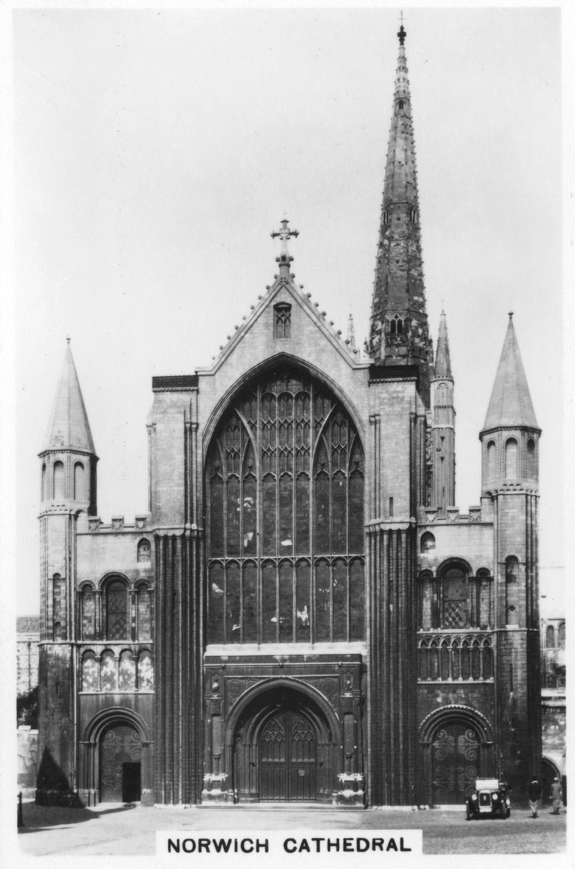 Norwichská katedrála, Norfolk, 1937 od Unbekannt