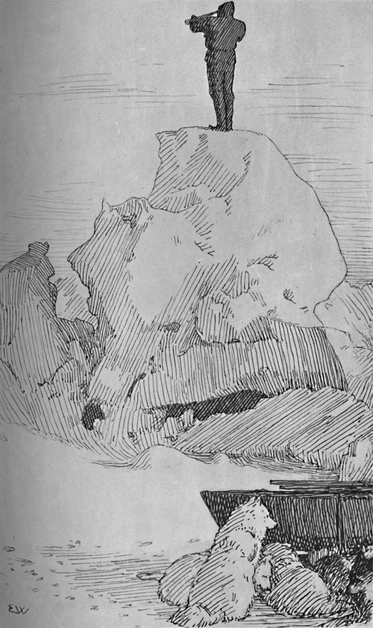 Nic než led, led k obzoru, 7. dubna 1895, 1897 od Unbekannt