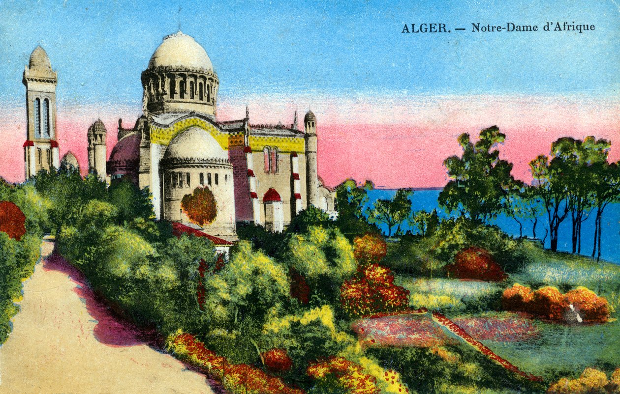 Notre Dame dAfrique, Alžír, Alžírsko, začátek 20. století od Unbekannt