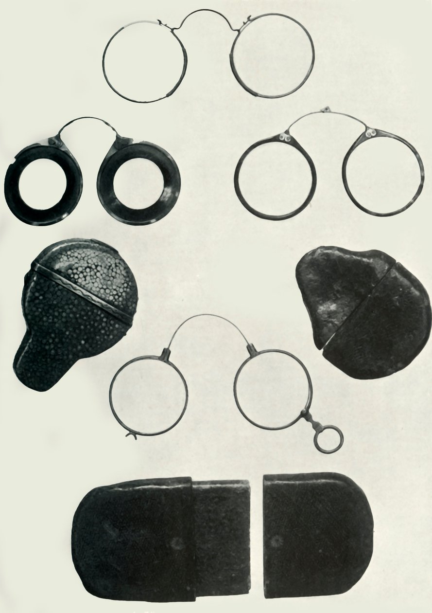 Norimberské brýle a pouzdra: konec 17. a začátek 18. století, 1934. od Unbekannt