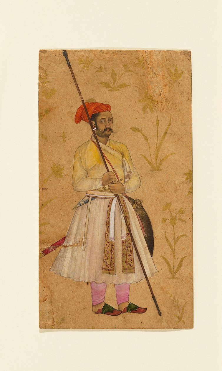 Důstojník Shah Jahan, 1635-1640 od Unbekannt