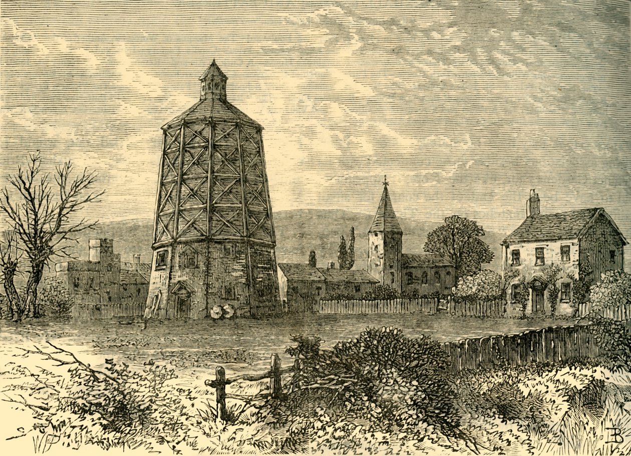 Old Battersea Mill, asi 1800, c1878. od Unbekannt