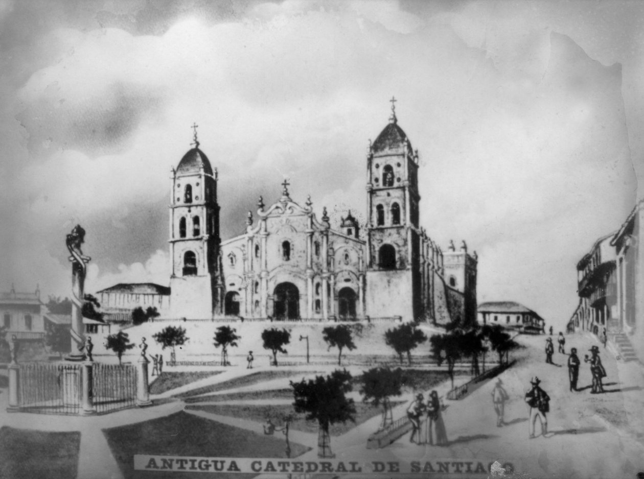 Stará katedrála v Santiagu de Cuba, 1523, 20. léta 20. století od Unbekannt