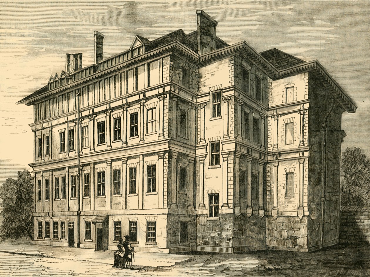 Old Craven House, 1800, 1881. od Unbekannt