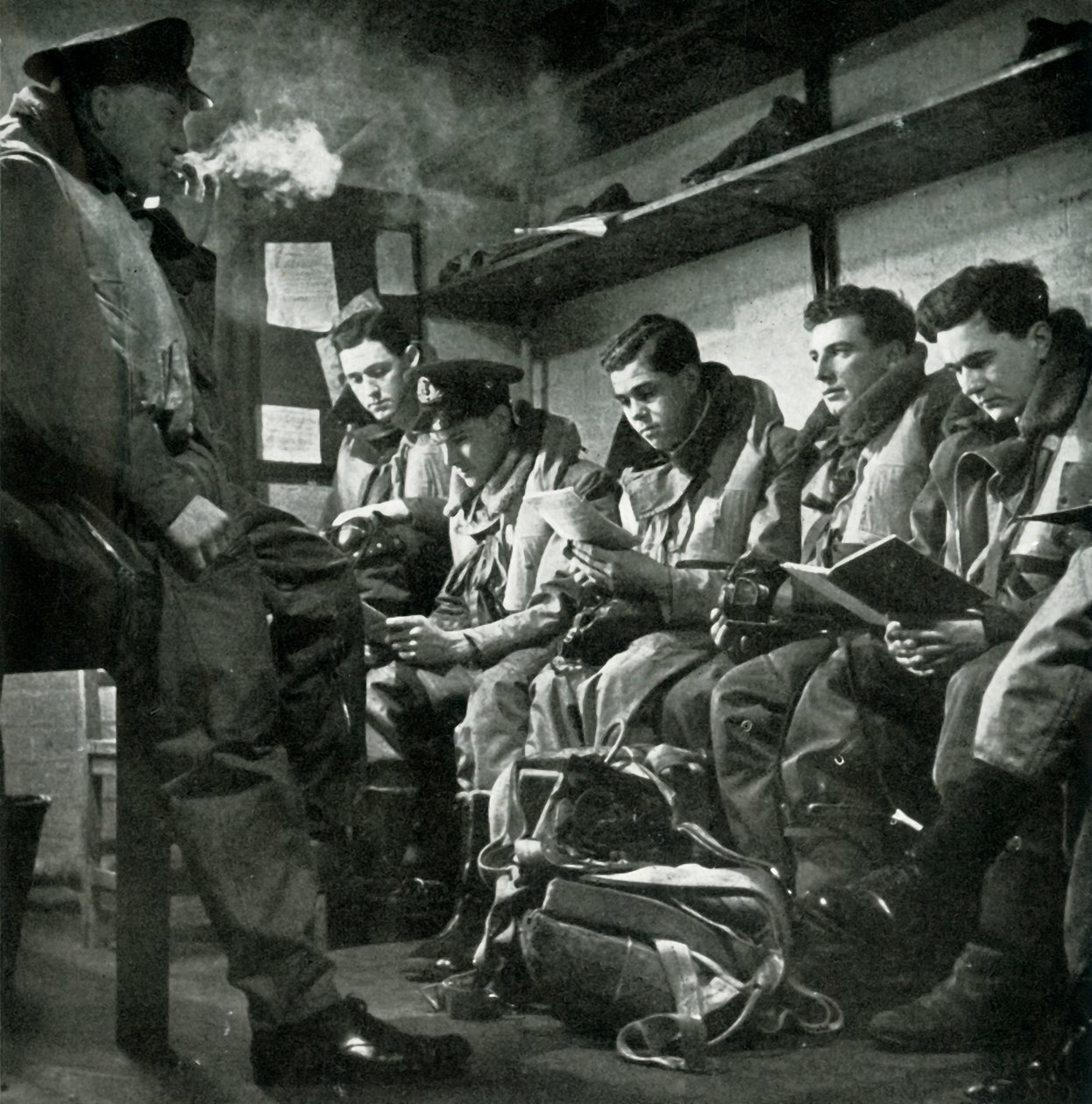 Old Hands Now - piloti Fleet Air Arm, c1943. od Unbekannt