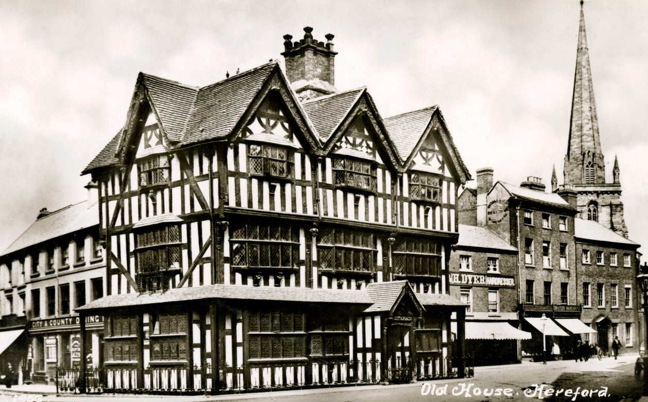 Old House, Hereford, Herefordshire, počátek 20. století od Unbekannt