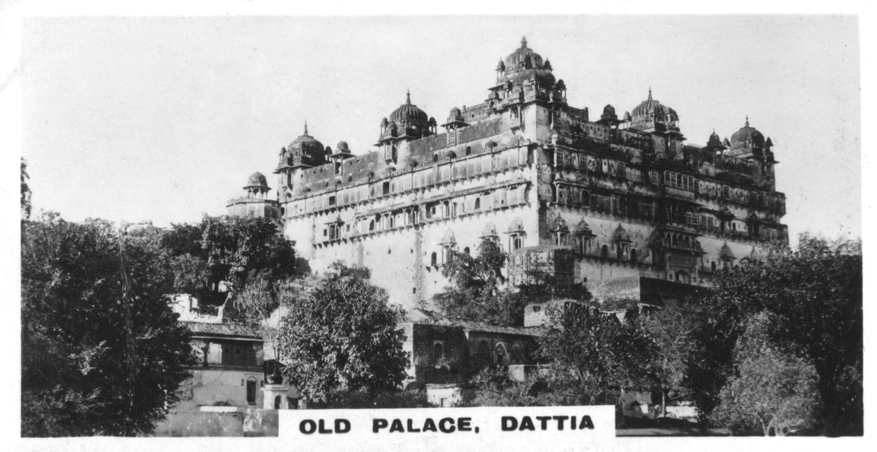 Starý palác, Datia, Indie, c1925 od Unbekannt