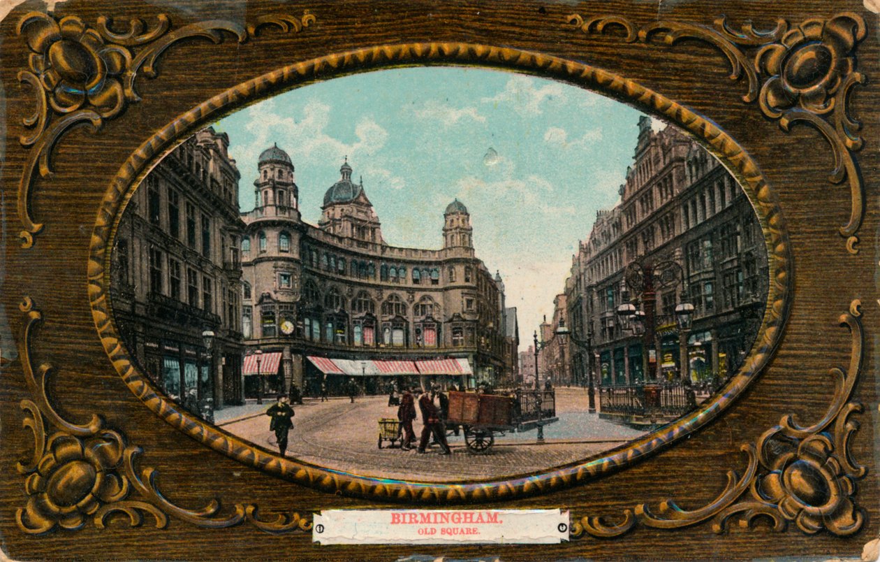 Staré náměstí, Birmingham, c1905. od Unbekannt