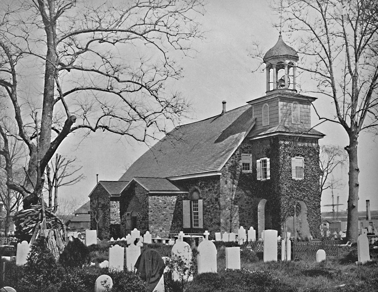 Old Swedes Church, Wilmington, Del, c1897. od Unbekannt