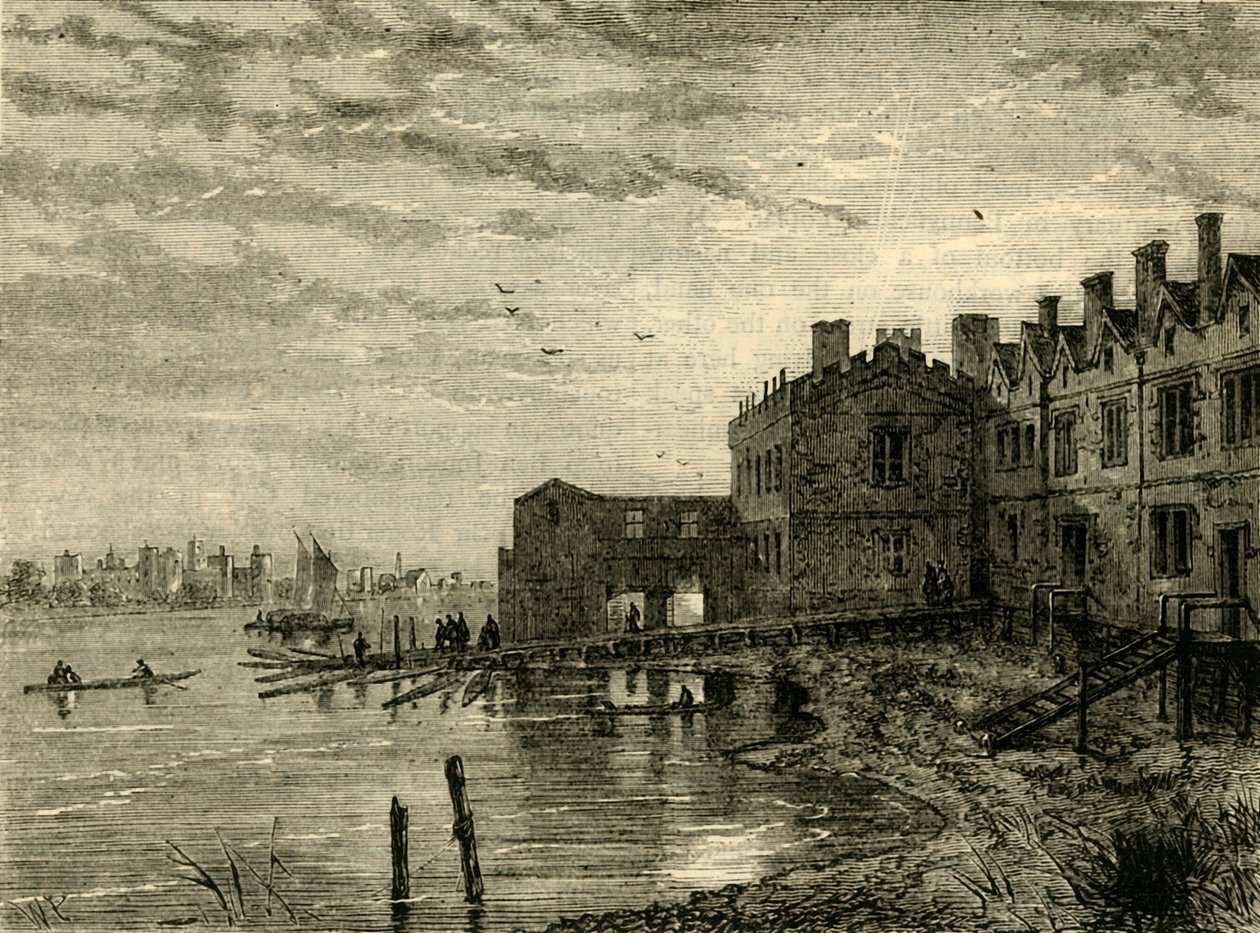 Old Whitehall Schody, 1881. od Unbekannt