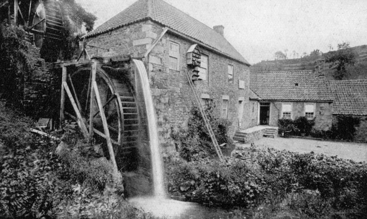 Starý mlýn, Vaux Valley, Jersey, 1924-1926 od Unbekannt