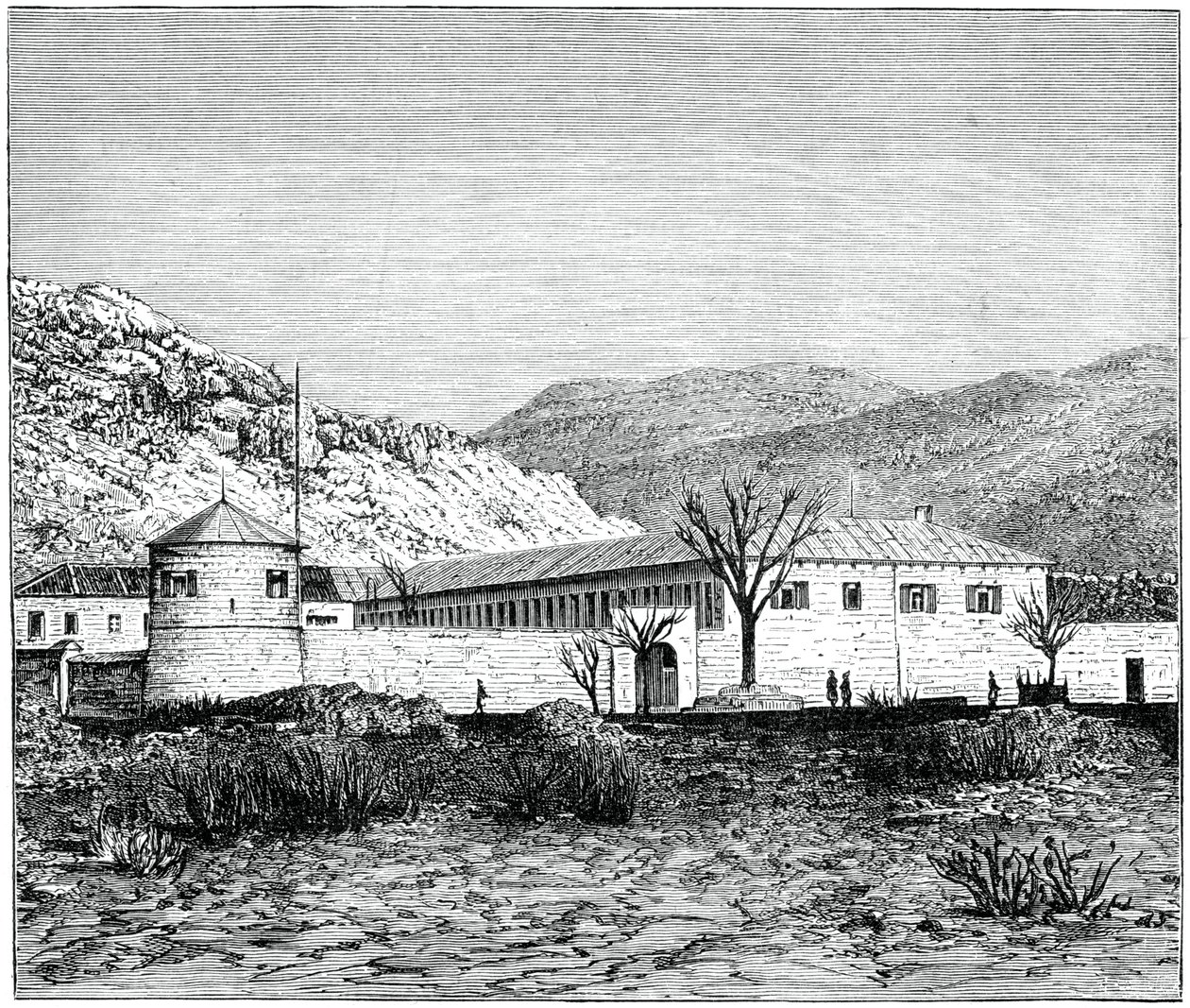 Starý palác, Cettigne, Republika Černá Hora, 1900 od Unbekannt