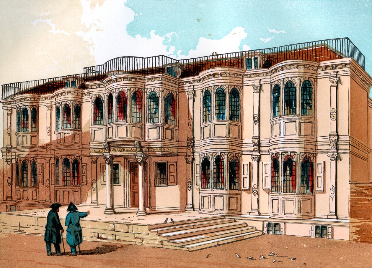 Starý palác v Greenwichi, c1850 od Unbekannt