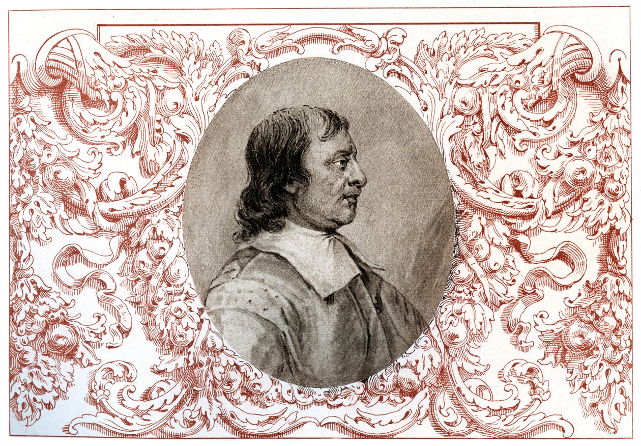 Oliver Cromwell , 1599-1658, anglický vojevůdce a politik, 1899 od Unbekannt