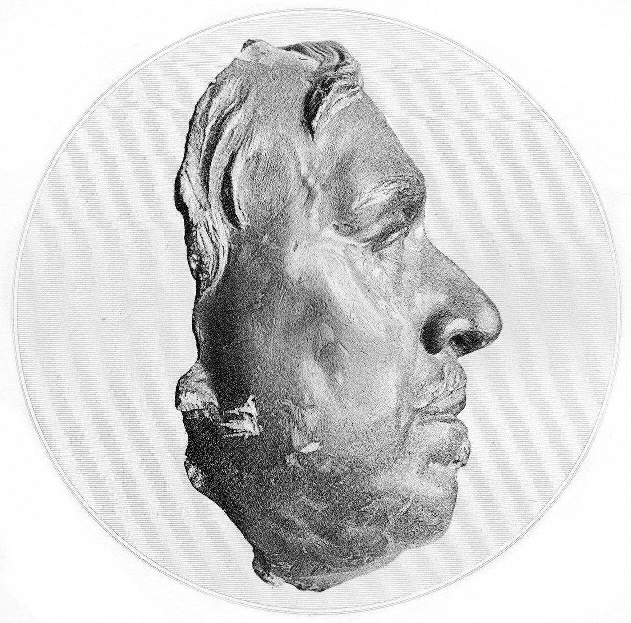 Oliver Cromwell , 1599-1658, anglický vojevůdce a politik, 1899 od Unbekannt