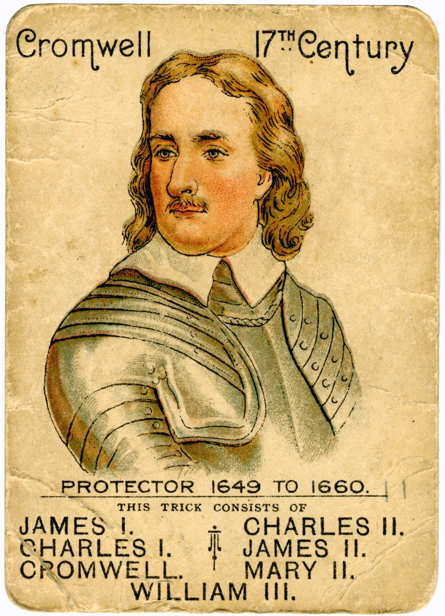 Oliver Cromwell 1599-1658, lord protektor Anglie, 1901-1910 od Unbekannt
