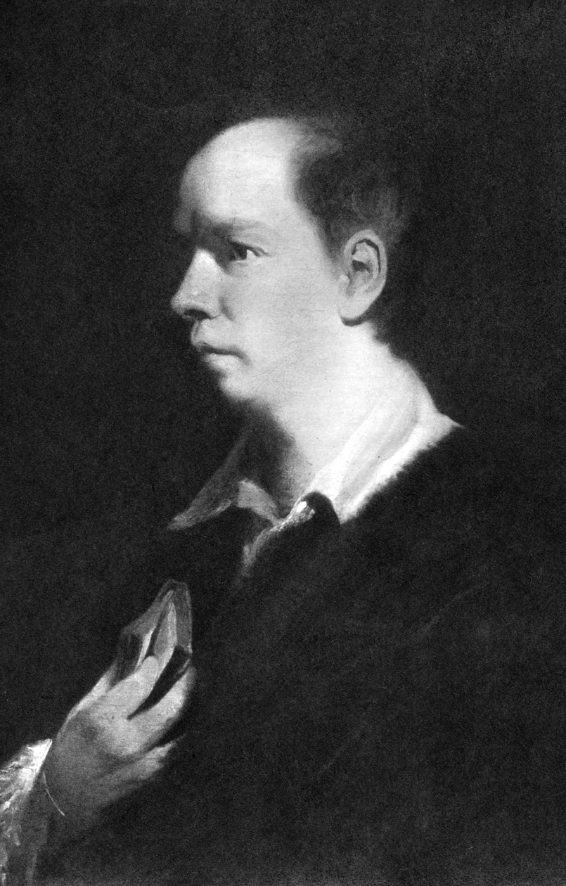 Oliver Goldsmith, irský spisovatel a lékař, 19. století od Unbekannt