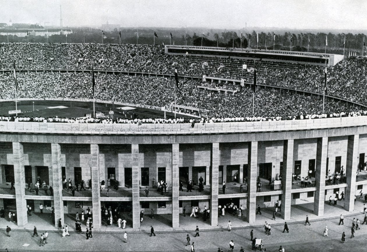 Olympijský stadion, Berlín, 1936 od Unbekannt