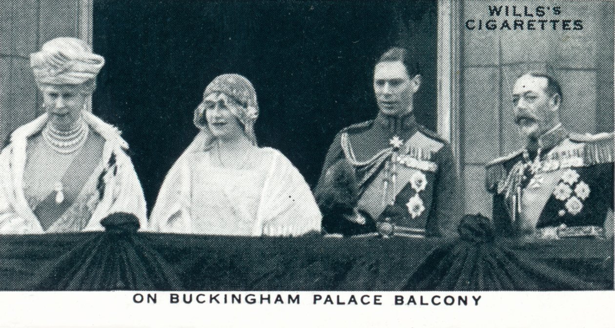 Na balkoně Buckinghamského paláce, 1923 1937 od Unbekannt