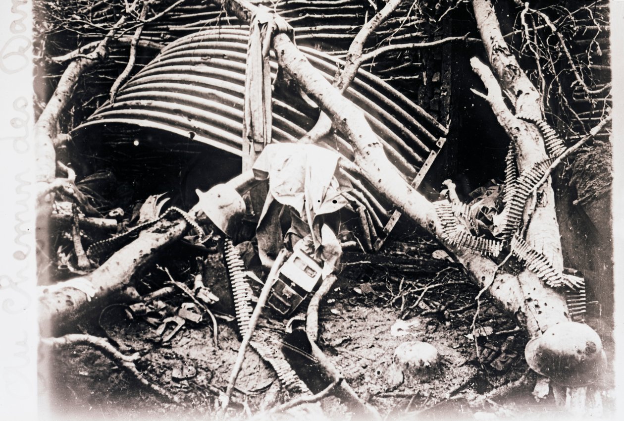 Na Chemin des Dames, severní Francie, c1914-c1918 od Unbekannt