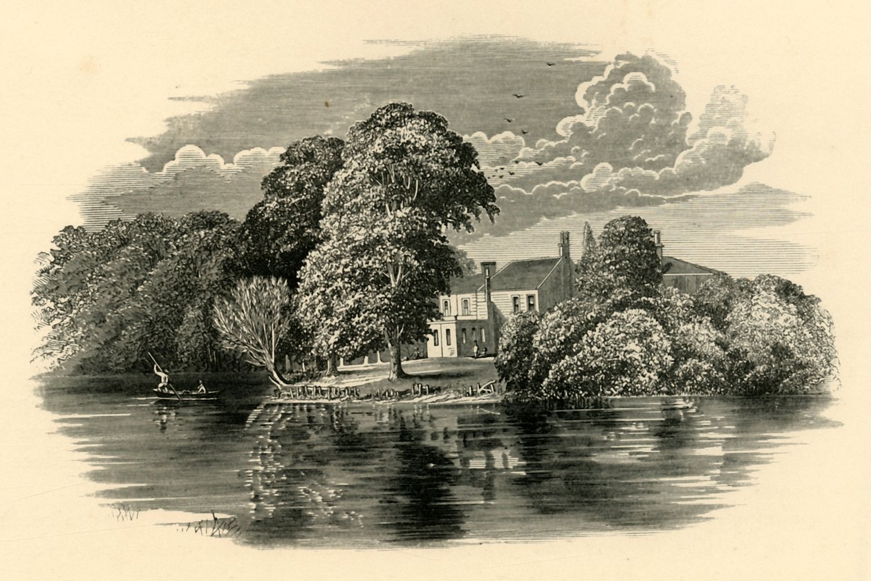Na Lea, c1890. od Unbekannt