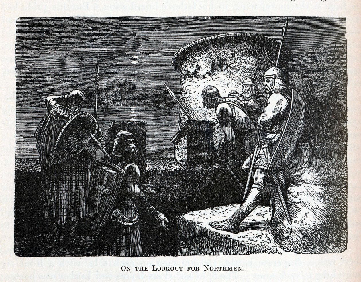 Na vyhlídce pro seveřany, 1882 od Unbekannt
